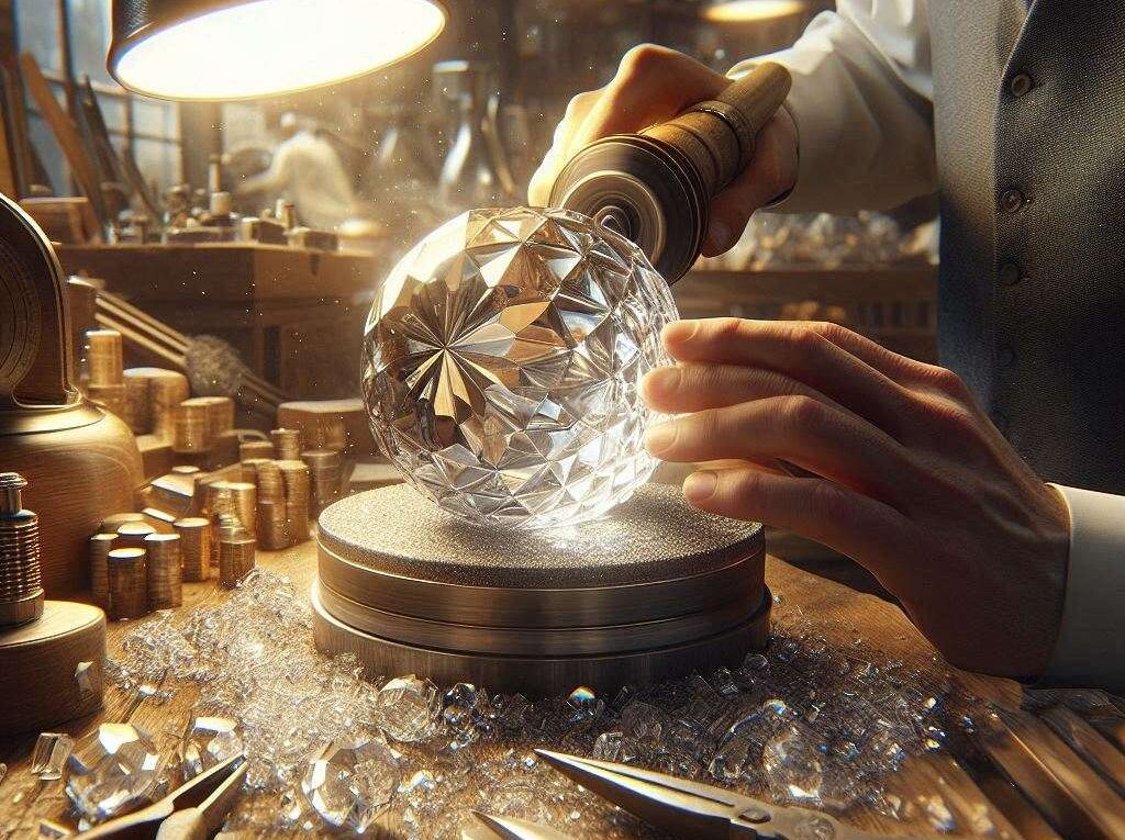 szlifowanie kryształów